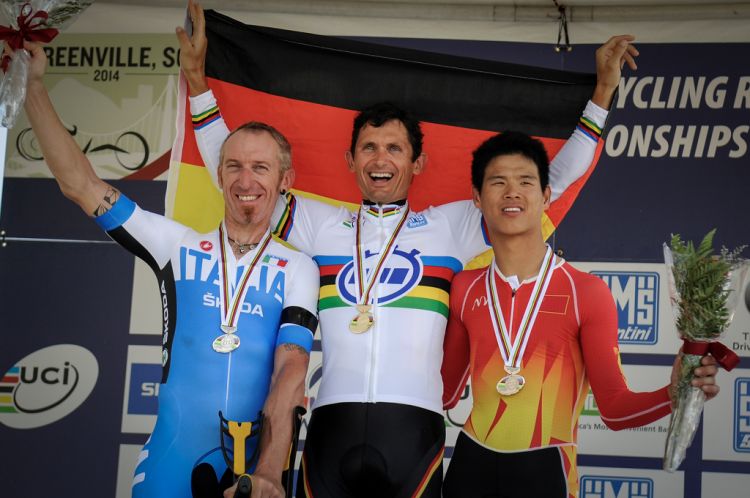 Podium Weltmeisterschaft